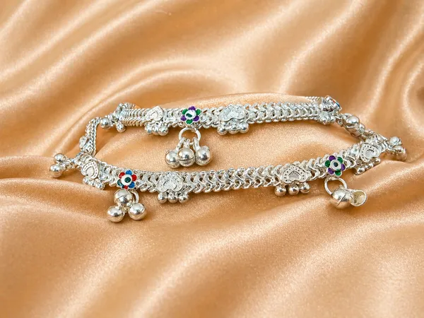 German_Silver_Anklet_|_Payal_38_For_Womens_&_Girls_|_1_Pair