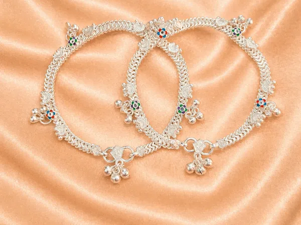 German_Silver_Anklet_|_Payal_38_For_Womens_&_Girls_|_1_Pair