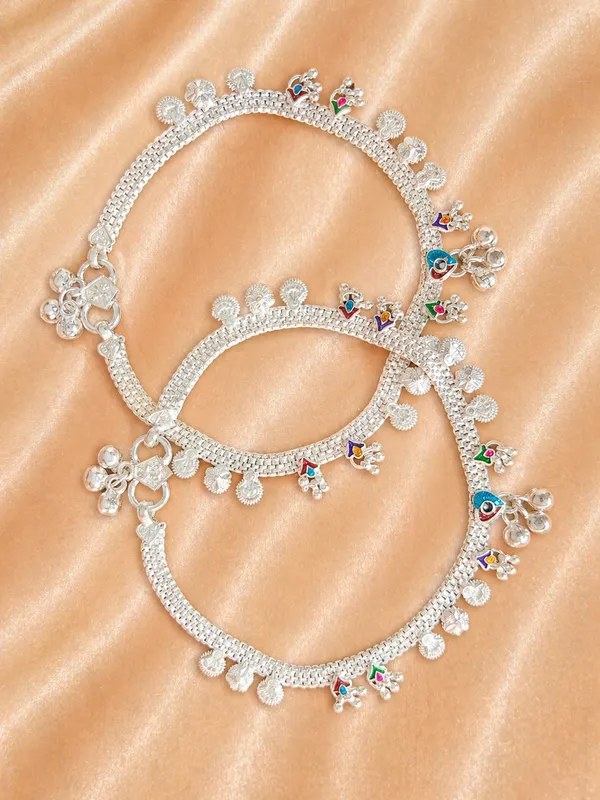 German_Silver_Anklet_|_Payal_39_For_Womens_&_Girls_|_1_Pair