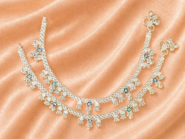 German_Silver_Anklet_|_Payal_40_For_Womens_&_Girls_|_1_Pair