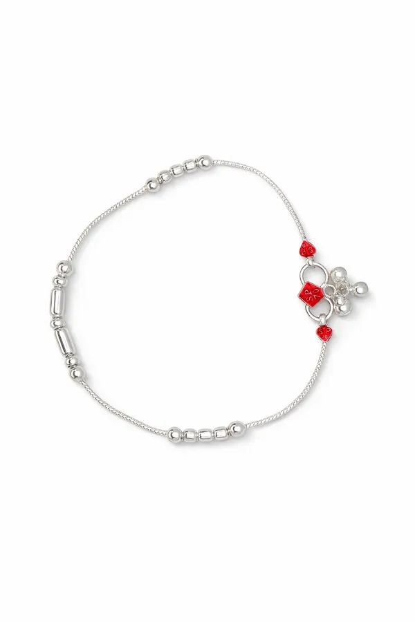 German_Silver_Anklet_|_Payal_For_Womens_&_Girls_|_1_Pair
