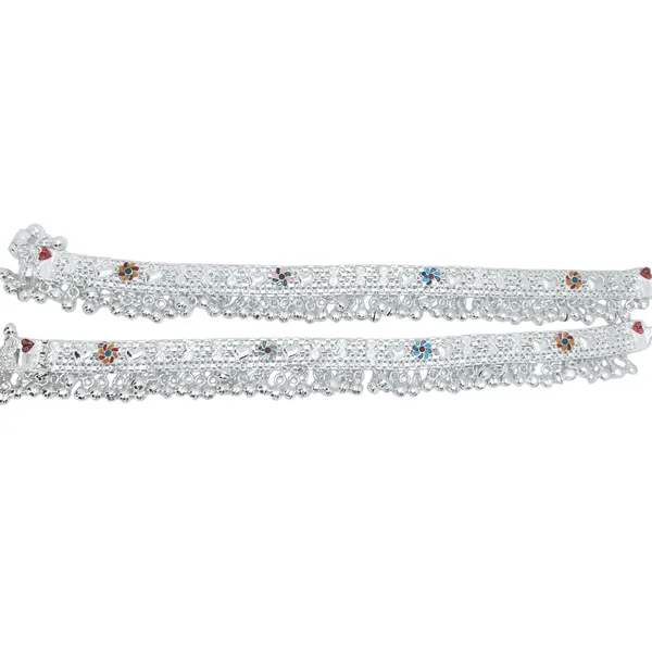 German_Silver_Anklet_|_Payal_For_Womens_&_Girls_|_1_Pair