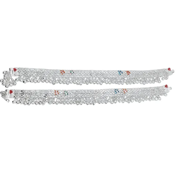 German_Silver_Anklet_|_Payal_For_Womens_&_Girls_|_1_Pair