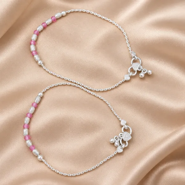 German_Silver_Chain_Anklet_|_Payal_For_Womens_&_Girls_|_1_Pair