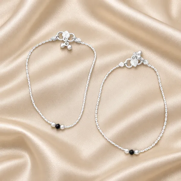 German_Silver_Chain_Anklet_|_Payal_For_Womens_&_Girls_|_1_Pair