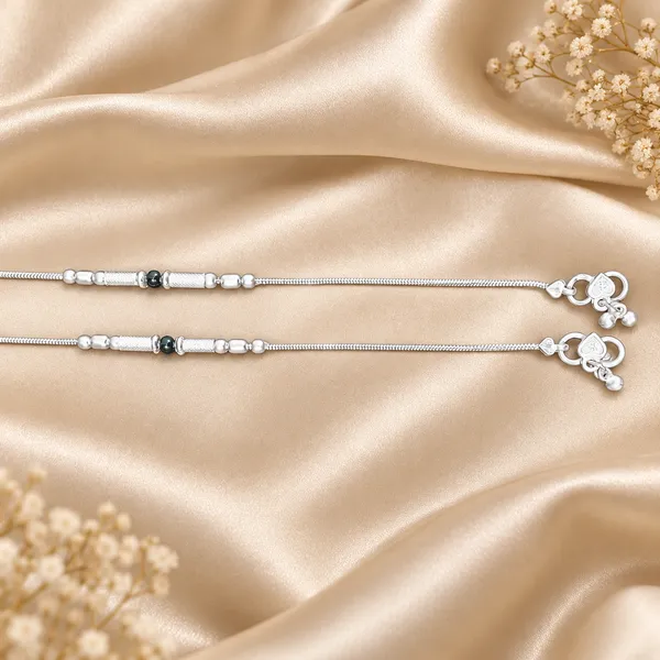 German_Silver_Chain_Anklet_|_Payal_For_Womens_&_Girls_|_1_Pair