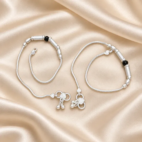German_Silver_Chain_Anklet_|_Payal_For_Womens_&_Girls_|_1_Pair