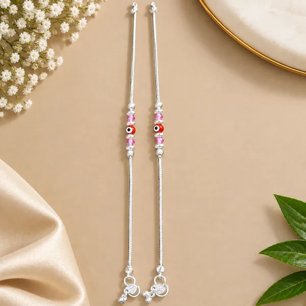German_Silver_Chain_Anklet_|_Payal_For_Womens_&_Girls_|_1_Pair