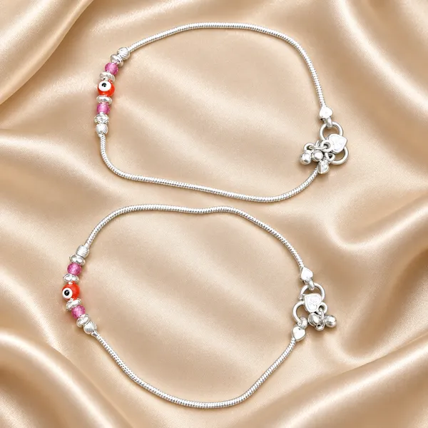 German_Silver_Chain_Anklet_|_Payal_For_Womens_&_Girls_|_1_Pair