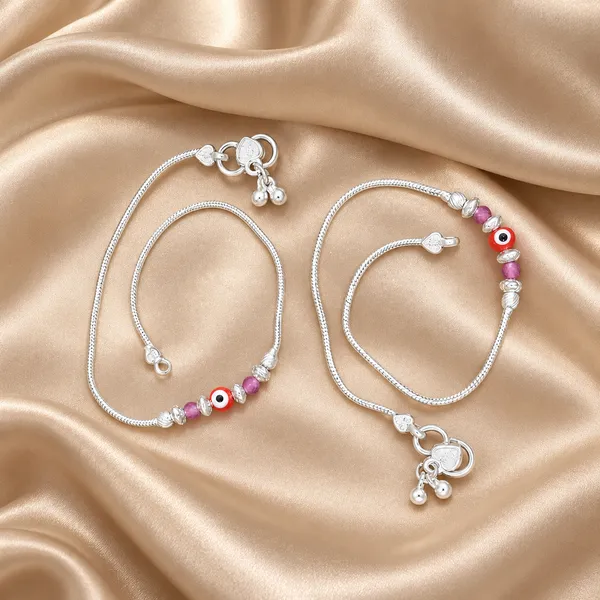 German_Silver_Chain_Anklet_|_Payal_For_Womens_&_Girls_|_1_Pair