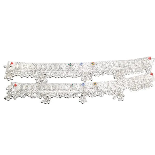 German_Silver_Anklet_|_Payal_For_Womens_&_Girls_|_1_Pair