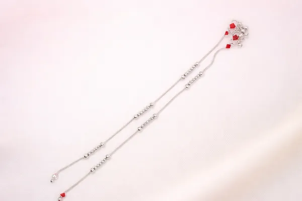 German_Silver_Anklet_|_Payal_For_Womens_&_Girls_|_1_Pair