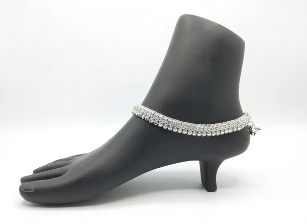 German_Silver_Anklet_|_Payal_For_Womens_&_Girls_|_1_Pair