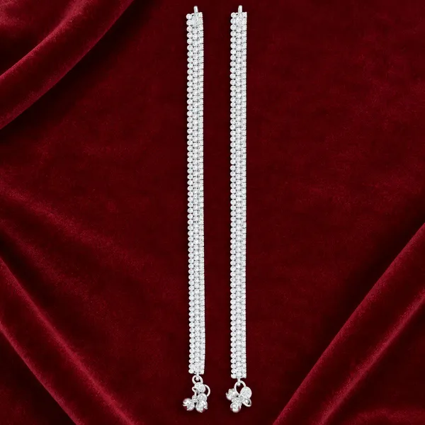 German_Silver_Anklet_|_Payal_For_Womens_&_Girls_|_1_Pair