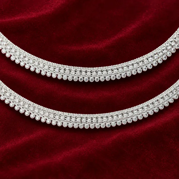 German_Silver_Anklet_|_Payal_For_Womens_&_Girls_|_1_Pair