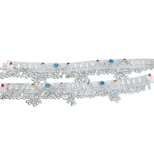 German_Silver_Anklet_|_Payal_For_Womens_&_Girls_|_1_Pair