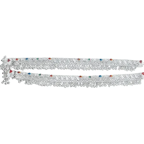 German_Silver_Anklet_|_Payal_For_Womens_&_Girls_|_1_Pair