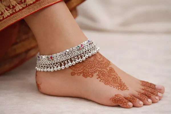 German_Silver_Anklet_|_Payal_For_Womens_&_Girls_|_1_Pair