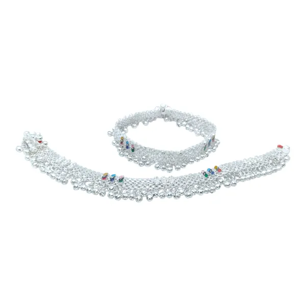 German_Silver_Anklet_|_Payal_For_Womens_&_Girls_|_1_Pair