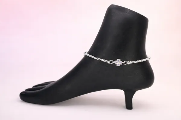 German_Silver_Anklet_|_Payal_For_Womens_&_Girls_|_1_Pair