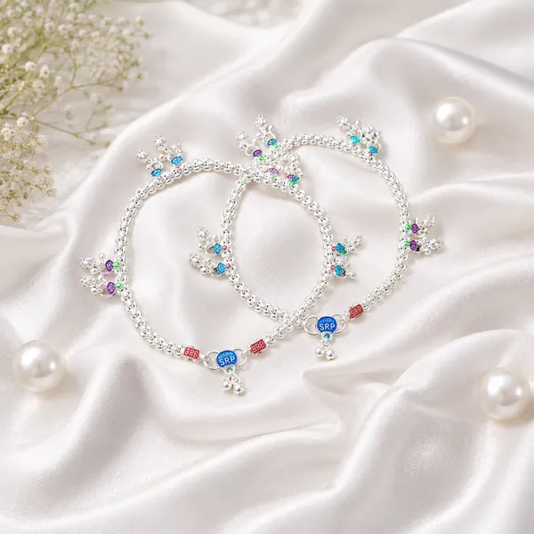 German_Silver_Anklet_|_Payal_For_Womens_&_Girls_|_1_Pair