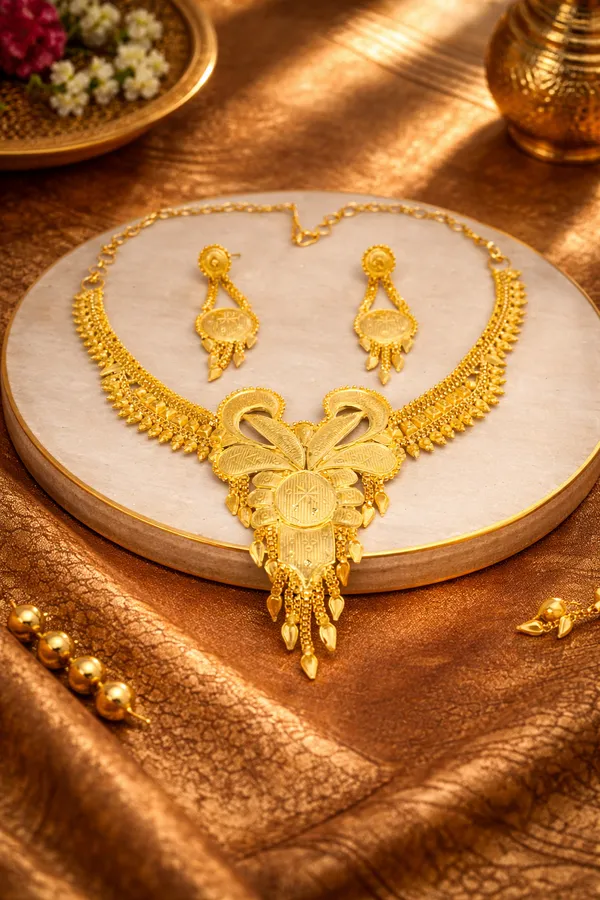 Gold_Mix_Alloy_With_Mixture_Of_Brass,_Copper_And_Silver_And_24_Carat_Gold_Plated_Premium_Necklace_Set_For_Women