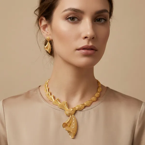Gold_Mix_Alloy_With_Mixture_Of_Brass,_Copper_And_Silver_And_24_Carat_Gold_Plated_Premium_Necklace_Set_For_Women