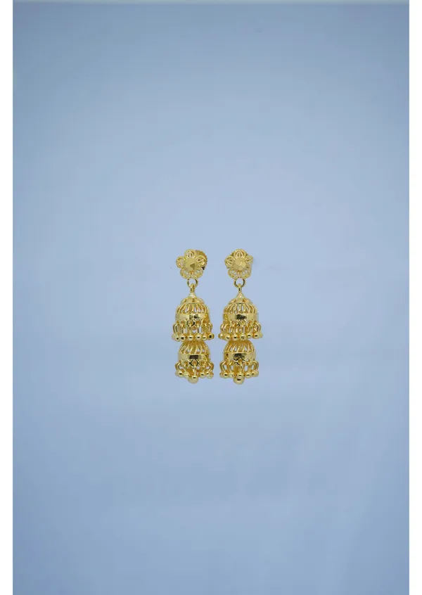 Gold_Mix_Alloy_With_Mixture_Of_Brass,_Copper,Silver_And_24_Carat_Gold_Plated_Premium_Jhumka_Earrings_For_Women