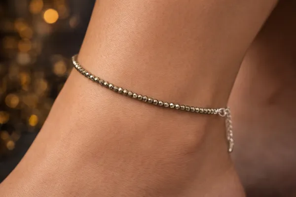 Pyrite_Crystal_Anklet_For_Unisex