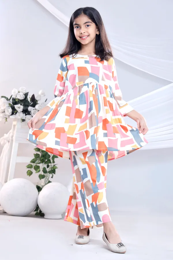 Pink_Cotton_Co-ord_Set_For_Girls