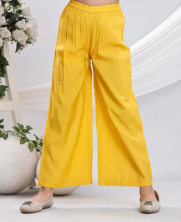 Yellow_Silk_Kurta_Set_For_Girls