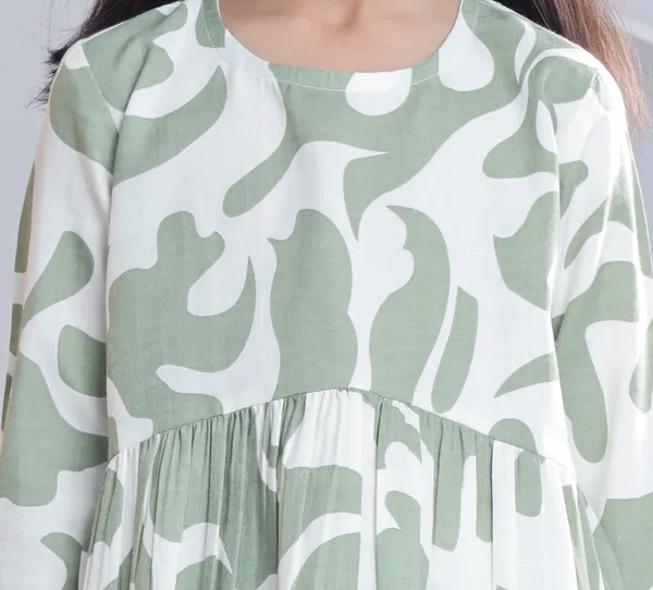 Green_Cotton_Co-ord_Set_For_Girls