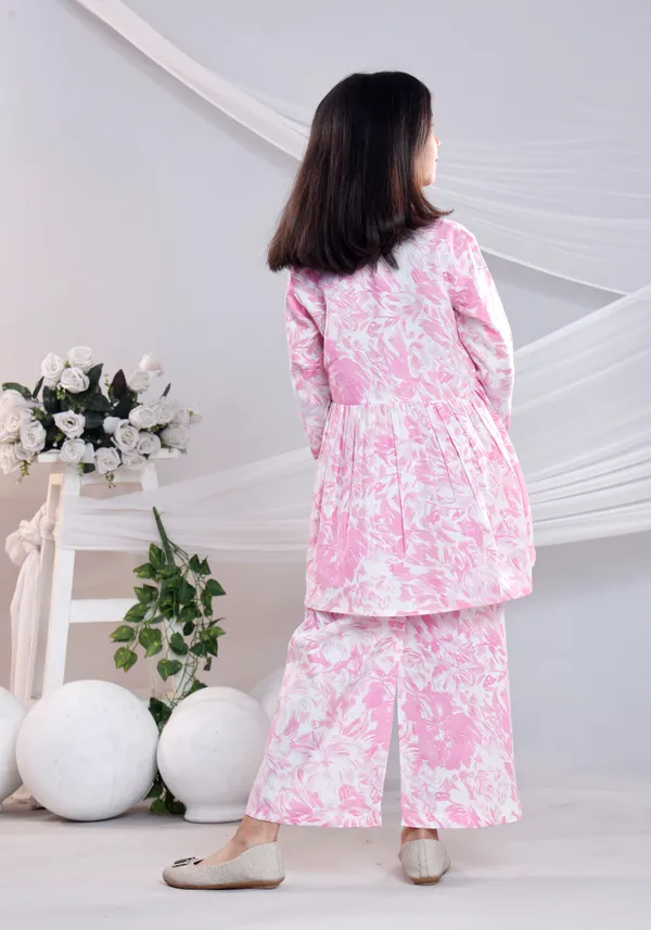 Pink_Cotton_Co-ord_Set_For_Girls