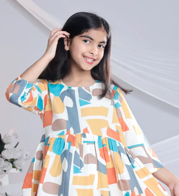 Yellow_Cotton_Co-ord_Set_For_Girls