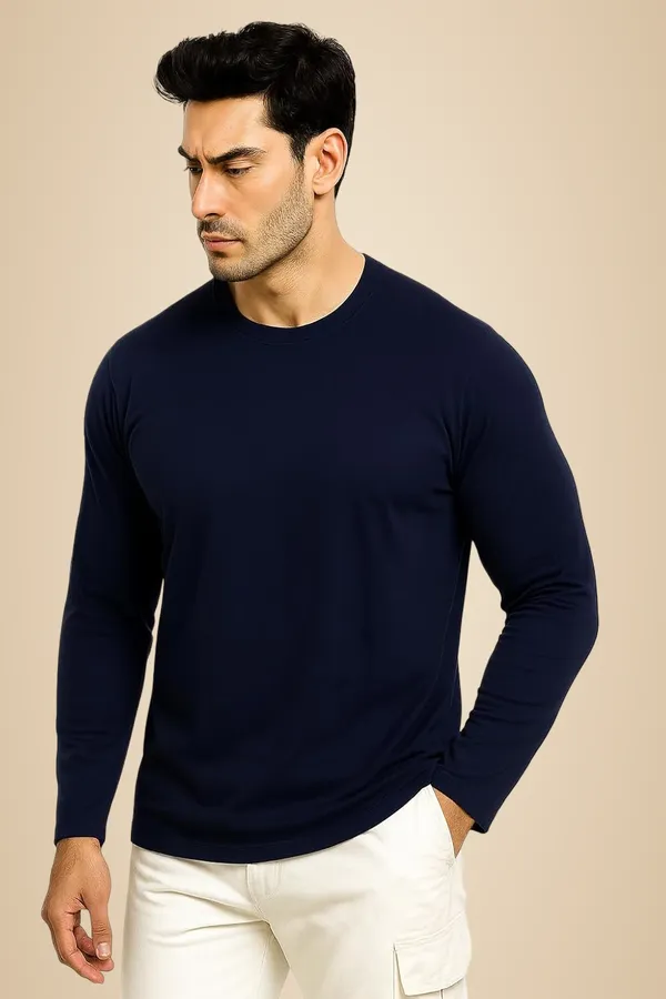 Navy_Regular_Fit_Printed_Full_Sleeve_T_Shirt_For_Men