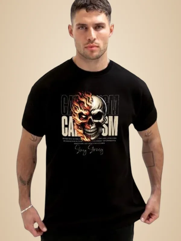 Black_Printed_Cotton_T_Shirt_Round_Neck_Regular_Fit_Soft_And_Comtable_T_Shirt_For_Men