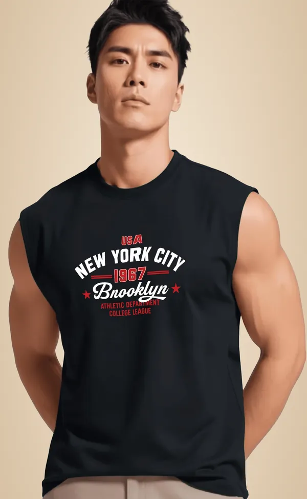 Black_Sleeveless_Tank_Top_Premium_Cotton_Blend_Muscle_Fit_Gym_Vest_For_Men