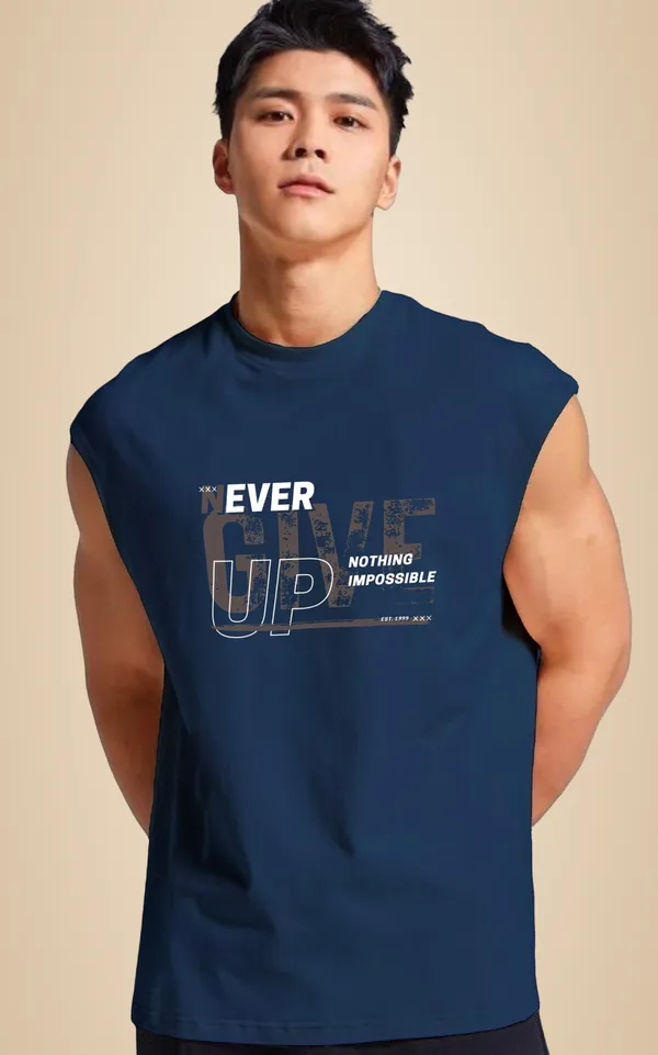 Navy_Sleeveless_Tank_Top_Premium_Cotton_Blend_Muscle_Fit_Gym_Vest_For_Men