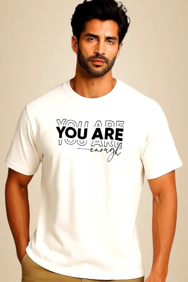 White_Cotton_Blend_Printed_T_Shirt_For_Men