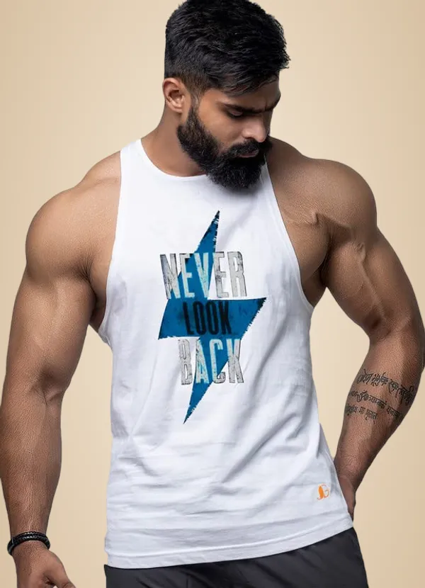White_Sleeveless_Gym_Vest_White_For_Men