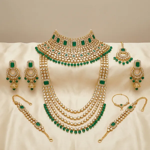 Green_Zinc_Alloy_Full_Kundan_Bridal_Necklace_Set