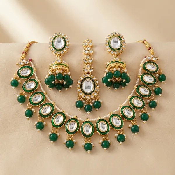 Green_Zinc_Alloy_Royal_Kundan_Bridal_Necklace_Set_For_Festivals_And_Marriage