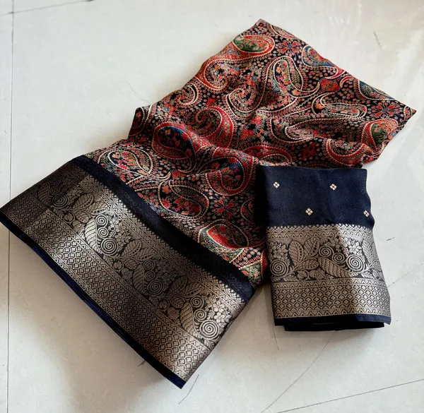 Black_Banarasi_Silk_Saree_For_Women