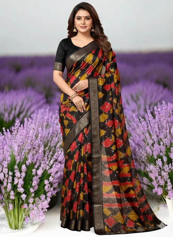 Black_Banarasi_Silk_Saree_For_Women