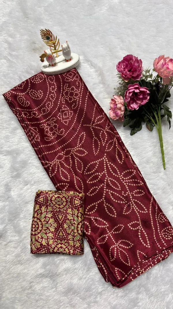 Brown_Art_Silk_Saree_For_Women