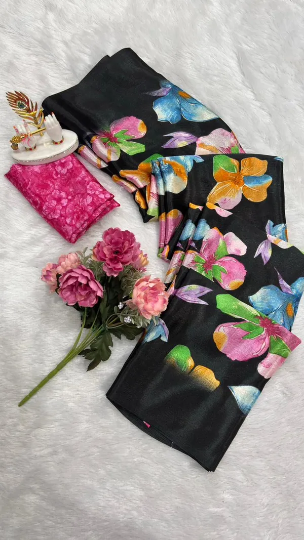 Multicolour_Georgette_Saree_For_Women