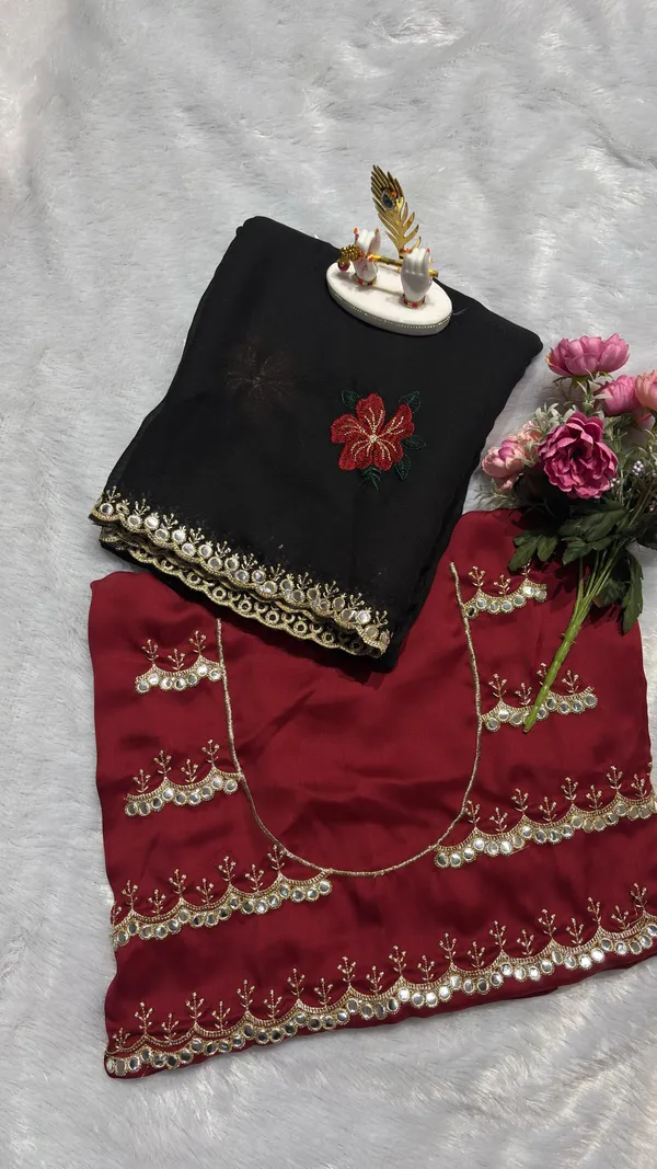 Black_Georgette_Saree_For_Women
