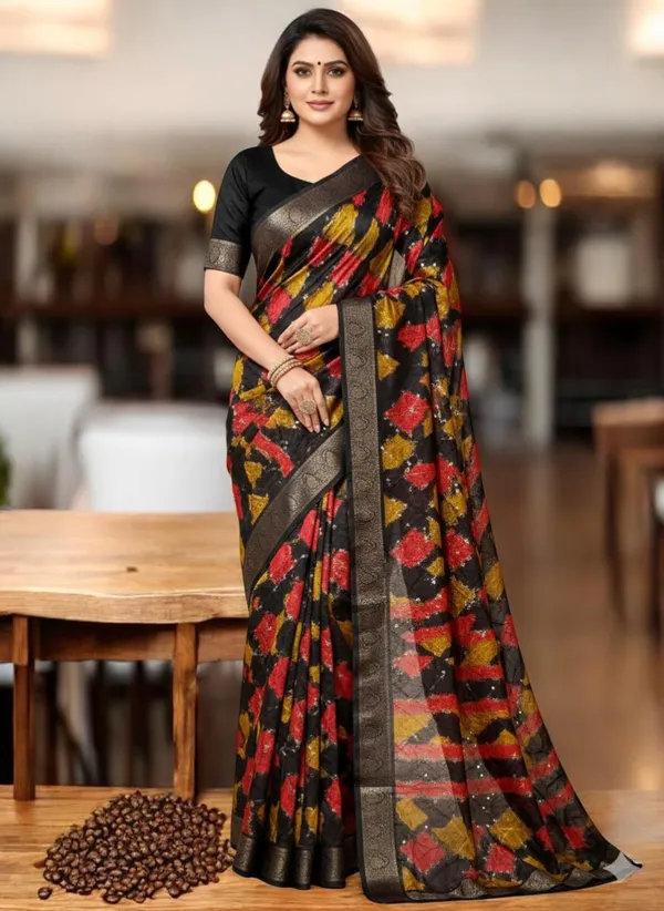 Black_Banarasi_Silk_Saree_For_Women