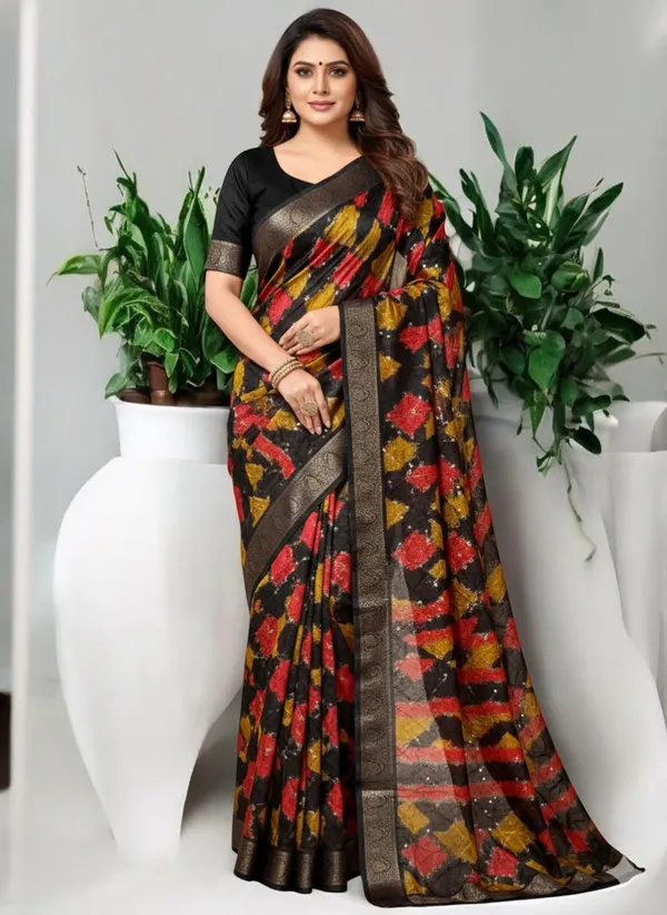 Black_Banarasi_Silk_Saree_For_Women