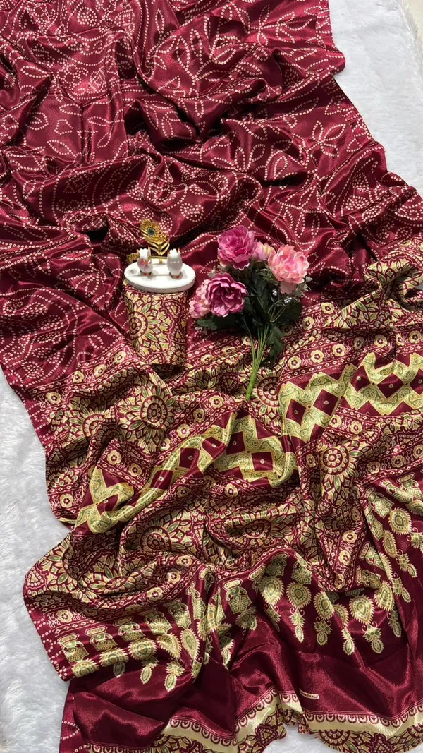 Brown_Art_Silk_Saree_For_Women